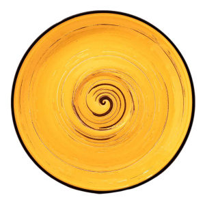 Блюдце 15см, желтый Spiral Вилмакс (6)