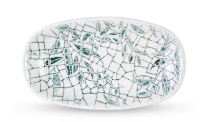 Блюдо 30,5x18см, углубленное, овальное Olive Green Graphics Вилмакс (2)