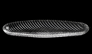 Блюдо овальное 31х11см, стекло (24)