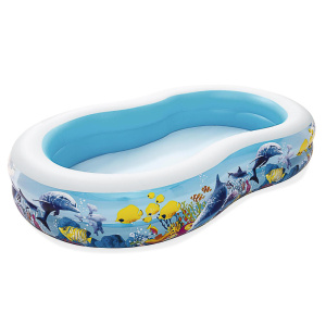 Бассейн семейный 262x157х46см, 54118 FISH 'N FRIENDS BESTWAY (1)
