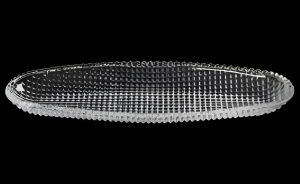 Блюдо овальное 31х11см, стекло (24)