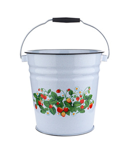 Ведро Земляника лесная 12л, без/кр., рябчик белый ЛЗЭП