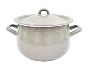 Кастрюля Каменно-серый 3,6л, сфер. ЛЗЭП