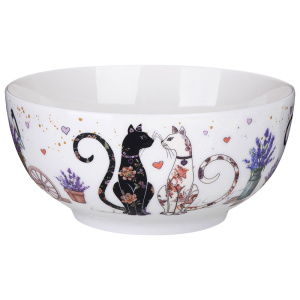 САЛАТНИК 15X7СМ, 730МЛ "ЛАВАНДОВЫЕ КОТЫ" Lefard (36)