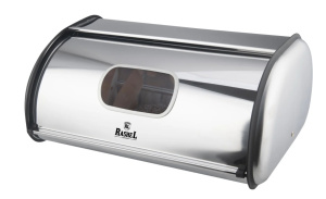 Хлебница с/кр., 44x28x19см, п/уп., нерж. сталь Rashel (4)