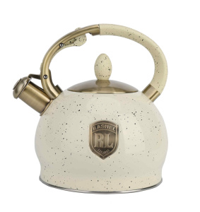 Чайник 3л, со свистком, кремовый, индукц., нерж. сталь Rashel (12)