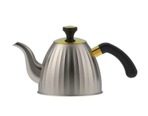 Заварочный чайник 1л, индукц., нерж. сталь  Rashel (12)
