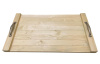 Поднос с ручками 50x27,5см, прямоуг., дерево