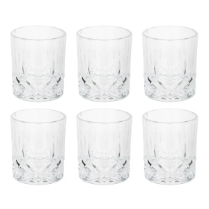 Набор вращающихся стаканов 4шт., 290мл, стекло MILLIMI (1)