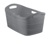 Корзина для глаженного белья 40л, серая CURVER RIBBON Архимед (5)