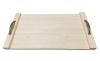 Поднос с ручками 50x27,5см, прямоуг., дерево