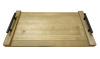 Поднос с ручками 50x27,5см, прямоуг., дерево