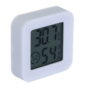 Термометр гигрометр комнатный 4,4x4,4x1,5см, пластик VETTA (10)