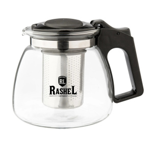 Чайник заварочный 0,9л, п/уп., нерж. сталь Rashel (60)