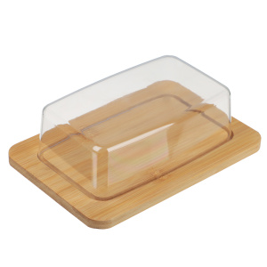 Масленка 20,5x14x6,4см, пластик, бамбук VETTA (2)