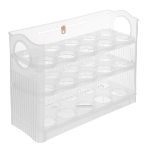 Подставка для хранения яиц 26x20x10см, белый, полипропилен VETTA (2)