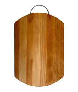 Доска разделочная бочка 35х24,5см, метал. ручка Rashel (10)