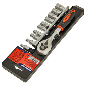 Набор торцевых головок 1/4", 12пр. КУЗЬМИЧ (40)