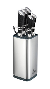 Набор ножей на подставке 7пр., нерж. сталь Rashel (6)