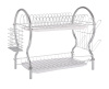 Сушилка для посуды 43x25x37,5см, нерж. сталь MВ (8)