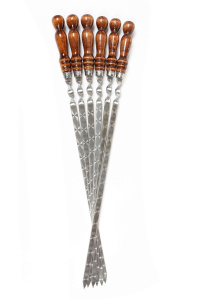 Шампур 3x12x70см, ручка колпачек Гранд Пикник