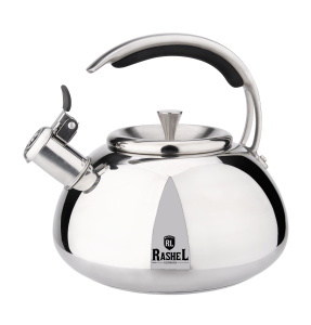 Чайник 3л, со свистком, индукц., нерж. сталь Rashel (12)