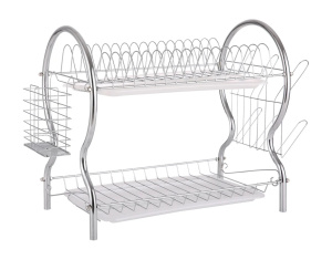 Сушилка для посуды 43x25x37,5см, нерж. сталь MВ (8)