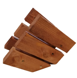 Салфетница 13,5x17x6,5см, деревянная