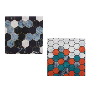 Коврик вырезной 80х80см, 2 дизайна Соты VETTA (1)