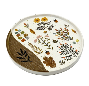Тарелка 21,2см, керамика "Флора" Dolce Ceramo