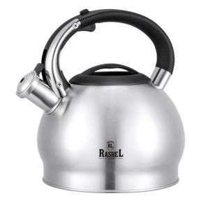 Чайник 3л, со свистком, индукц., нерж. сталь Rashel (12)