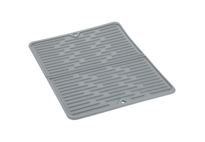 Складной коврик для сушки посуды 40х30см (20х30см) Linea Silicone РЕГЕНТ