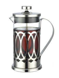 Френч-пресс 600мл, п/уп., нерж. сталь Rashel (24)