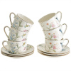 Чайный набор 12пр., 250мл, 6пер., п/уп. "Стрекоза" BEATRIX (6)